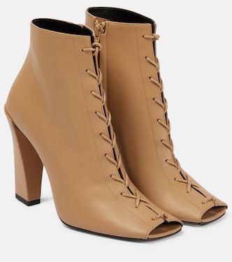 Reece lace-up leather ankle boots | Victoria Beckham