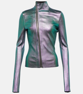 Veste Gary en cuir et coton | Rick Owens