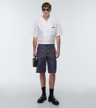 Short en Re-Nylon à taille haute | Prada