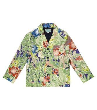 Blazer Green House in lino | Kenzo Kids