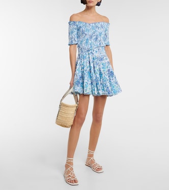 Soledad cotton minidress | Poupette St Barth