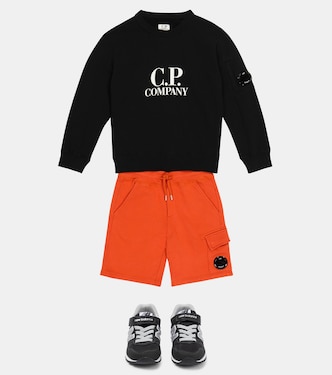 Shorts in cotone felpato | C.P. Company Kids