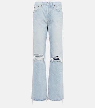 Jeans rectos 90s de tiro alto | Re/Done