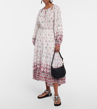 Bedrucktes Midikleid Fratela aus Baumwolle | Marant Etoile
