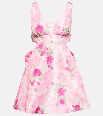 Till cutout floral minidress | LoveShackFancy