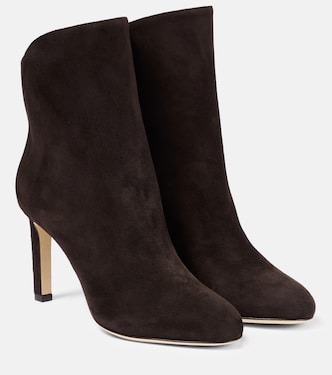 Karter 85 suede leather ankle boots | Jimmy Choo