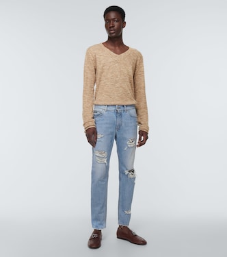 Jeans regular distressed | Dolce&Gabbana