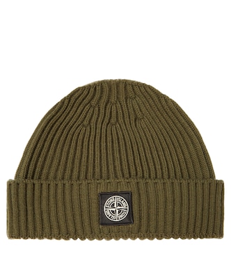 Bonnet Compass en laine vierge | Stone Island Junior