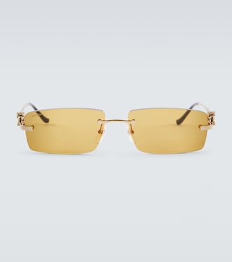 Eckige Sonnenbrille Panthère de Cartier | Cartier Eyewear Collection