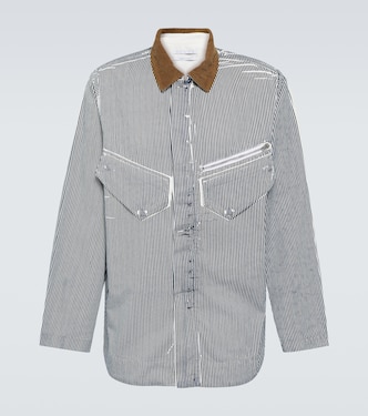 Giacca Galli in cotone a righe | Ranra
