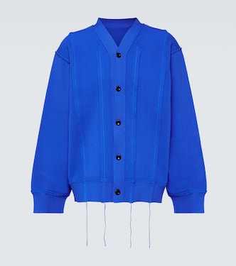 Cárdigan de efecto deshilachado | Sacai