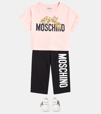 Sneakers Teddy Bear aus Leder | Moschino Kids