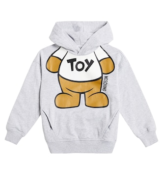 Hoodie Teddy Bear aus Baumwoll-Jersey | Moschino Kids