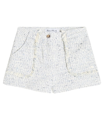 Shorts de tweed con flecos | Tartine et Chocolat