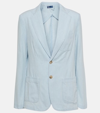 Blazer de denim con cuello en V | Polo Ralph Lauren