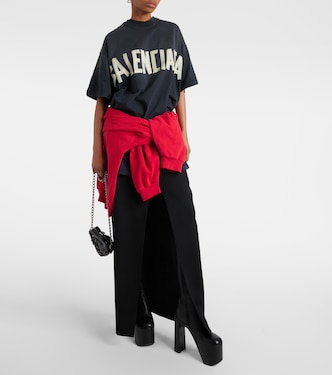T-Shirt Double Front aus Baumwoll-Jersey | Balenciaga