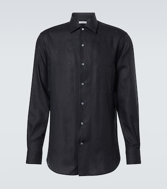 Camicia André in lino | Loro Piana