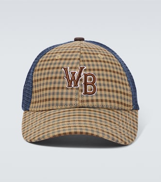Cappello da baseball Original a quadri | Wales Bonner