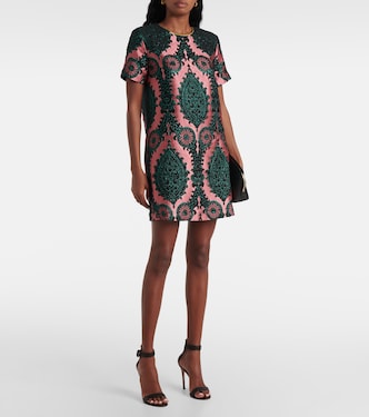 Abito corto Mini Swing in jacquard | La DoubleJ