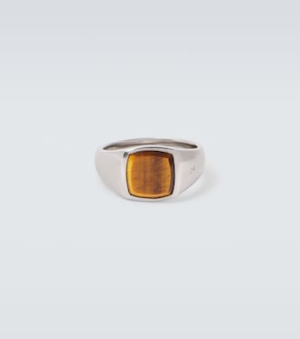 Ring Kay aus Sterlingsilber mit Tigerauge | Tom Wood