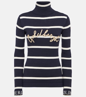 Dolcevita Mimi a righe con logo | Goldbergh