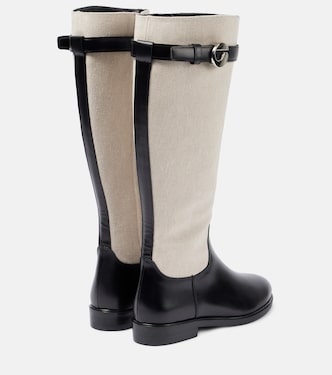 Botas altas Cavalier de piel | Coperni