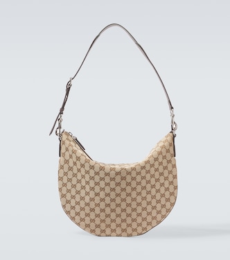 Gucci B GG Canvas Medium shoulder bag | Gucci