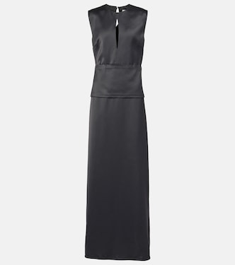 Midikleid aus Satin | Jil Sander