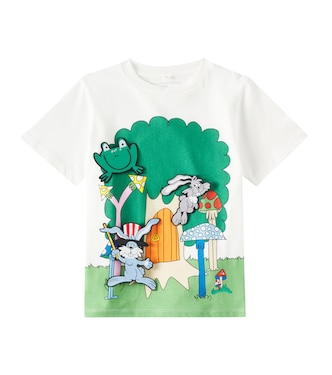 Bedrucktes T-Shirt aus Baumwoll-Jersey | Stella McCartney Kids