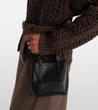 Borsa BC Duo Mini in pelle | Brunello Cucinelli