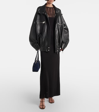 Bomber Ayman in pelle | Khaite