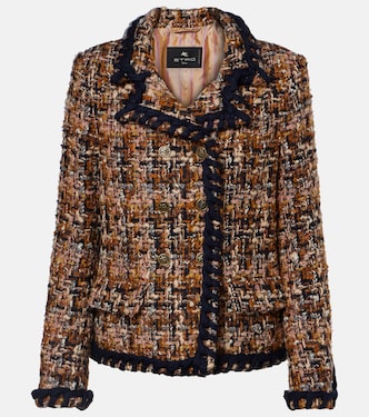 Blazer de tweed con paisley | Etro