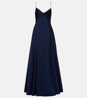 Abito lungo in taffetà  | Roland Mouret