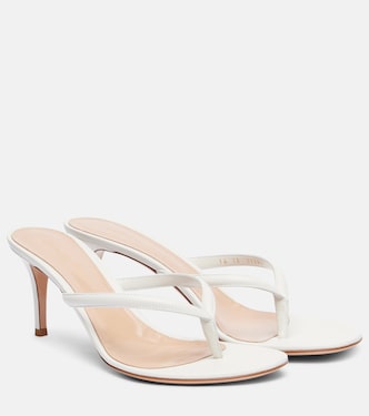 Calypso 70 leather thong sandals | Gianvito Rossi
