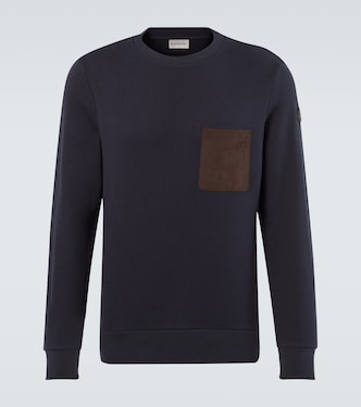 Sweatshirt aus Baumwolle und Kaschmir | Moncler