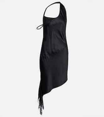 Robe Unhabillered en satin et dentelle | Courrèges