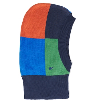 Logo cotton jacquard ski mask | Bobo Choses