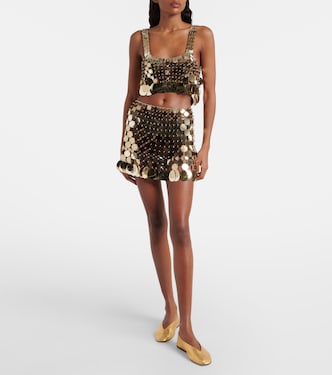 Sequined miniskirt | Rabanne