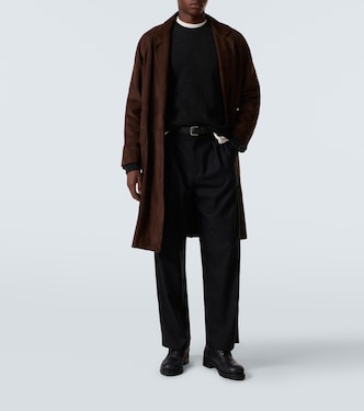 Hanto绒面革大衣 | The Row