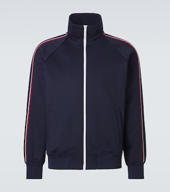 Cotton-blend track jacket | Saint Laurent