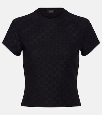 GG jersey jacquard T-shirt | Gucci