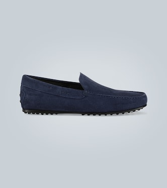 Veloursleder-Mokassins City Gommino | Tod's