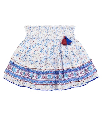 Bedruckter Minirock Ariel | Poupette St Barth Kids