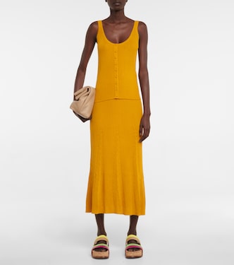 Tank top Fiorie de seda y cachemir | Gabriela Hearst