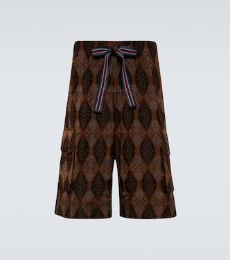 Shorts aus Seide und Baumwolle | Dries Van Noten