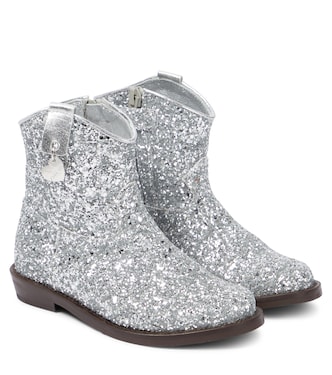 Sequined ankle boots | Monnalisa