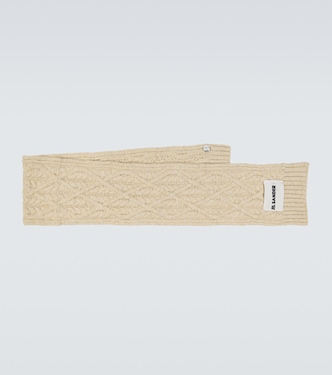 Sciarpa in lana a trecce | Jil Sander