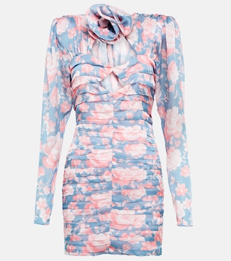 Floral cutout silk minidress | Magda Butrym