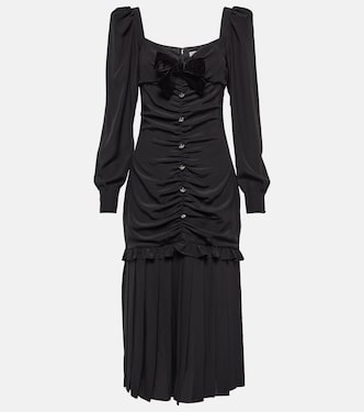 Midikleid aus Seide | Alessandra Rich