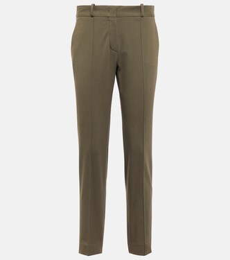 Winter Derk high-rise straight pants | Loro Piana